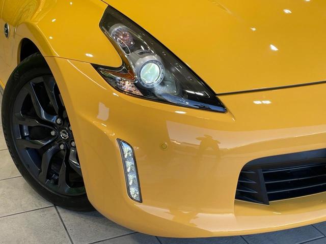 フェアレディＺ バージョンＴ　禁煙車　メーカーナビ　ＢＯＳＥ　オレンジ革シート　パワーシート　シートヒーター　クリアランスソナー　ＨＩＤヘッド　バックカメラ　ＥＴＣ　純正１８インチアルミ　スマートキー　オートエアコン　オートライト（14枚目）