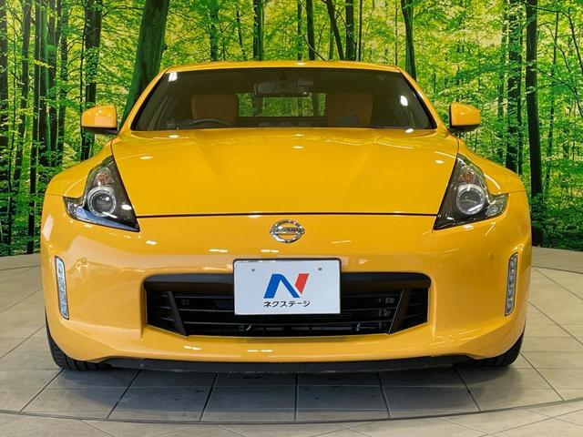 フェアレディＺ バージョンＴ　禁煙車　メーカーナビ　ＢＯＳＥ　オレンジ革シート　パワーシート　シートヒーター　クリアランスソナー　ＨＩＤヘッド　バックカメラ　ＥＴＣ　純正１８インチアルミ　スマートキー　オートエアコン　オートライト（16枚目）