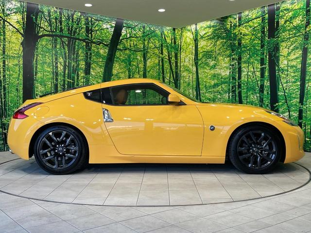 フェアレディＺ バージョンＴ　禁煙車　メーカーナビ　ＢＯＳＥ　オレンジ革シート　パワーシート　シートヒーター　クリアランスソナー　ＨＩＤヘッド　バックカメラ　ＥＴＣ　純正１８インチアルミ　スマートキー　オートエアコン　オートライト（25枚目）