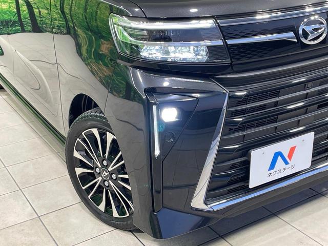 タント カスタムＲＳ　禁煙車　フローティング９型ディスプレイオーディオ　全周囲カメラ　スマートアシスト　両側電動ドア　ハーフレザー　シートヒーター　クリアランスソナー　ターボ　ＬＥＤヘッド　ＥＴＣ　純正１５インチアルミ（14枚目）