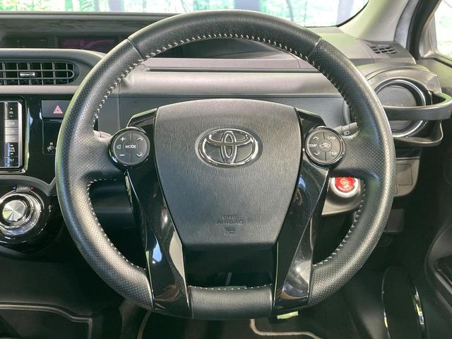 アクア G G’s SDナビ バックカメラ 禁煙車 ハーフレザーシート スマートキー LEDヘッド ETC オートライト オートエアコン Bluetooth フルセグ LEDフォグ(11枚目)