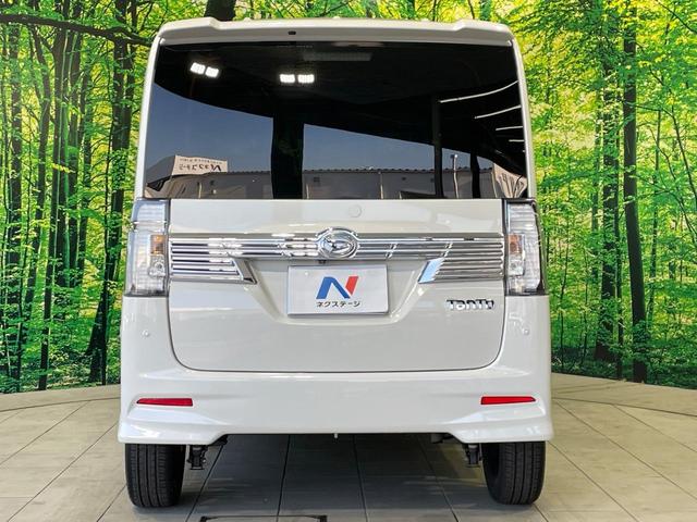タント カスタムＲＳ　トップエディションＶＳ　ＳＡＩＩＩ　禁煙車　８型ナビ　全周囲カメラ　スマートアシストＩＩＩ　両側電動ドア　シートヒーター　ＬＥＤヘッド　バックカメラ　ＥＴＣ　バックソナー　純正１５インチアルミ　アイドリングストップ　スマートキー（16枚目）