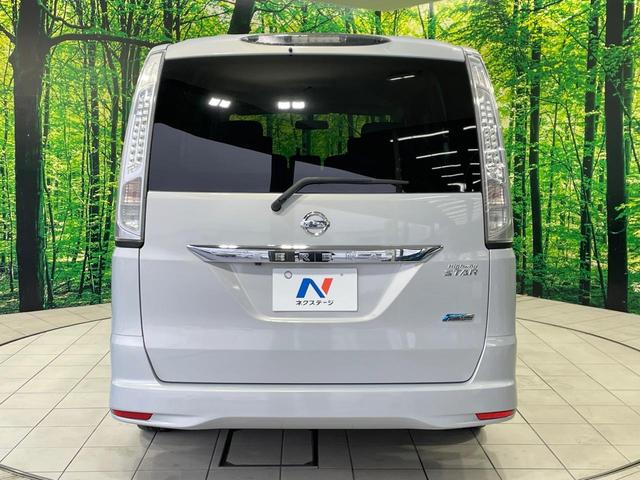 セレナ ハイウェイスター　Ｓ－ハイブリッド　Ｖセレクション　禁煙車　両側電動ドア　アルパイン８型ナビ　後席モニター　バックカメラ　スマートキー　ＨＩＤヘッド　ビルトインＥＴＣ　クルコン　純正１６インチアルミ　オートエアコン　Ｂｌｕｅｔｏｏｔｈ　ＣＤ　ＤＶＤ再生（15枚目）