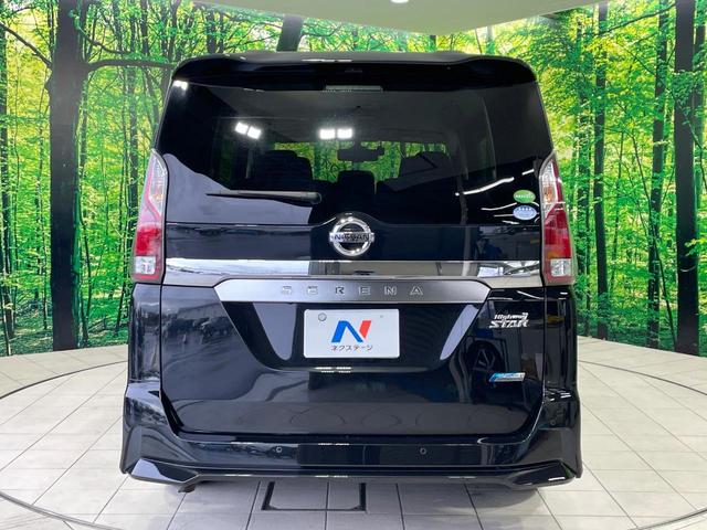 セレナ ハイウェイスターＧ　禁煙車　純正９型ナビ　後席モニター　全周囲カメラ　衝突軽減　プロパイロット　パーキングアシスト　両側電動ドア　クリアランスソナー　ＬＥＤヘッド　ＥＴＣ　純正１６インチアルミ　スマートキー（17枚目）