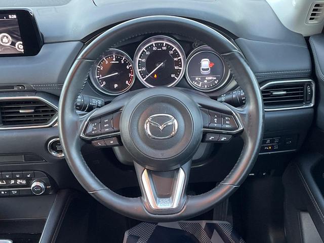 ＣＸ－５ ２５Ｓ　Ｌパッケージ　純正ＳＤナビ　バックカメラ　レーダークルーズ　禁煙車　レザーシート　ドラレコ　コーナーセンサー　ＬＥＤヘッド　ＥＴＣ　車線逸脱警報　オートライト　デュアルエアコン　純正１９インチアルミ（8枚目）