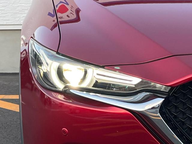 ＣＸ－５ ２５Ｓ　Ｌパッケージ　純正ＳＤナビ　バックカメラ　レーダークルーズ　禁煙車　レザーシート　ドラレコ　コーナーセンサー　ＬＥＤヘッド　ＥＴＣ　車線逸脱警報　オートライト　デュアルエアコン　純正１９インチアルミ（9枚目）