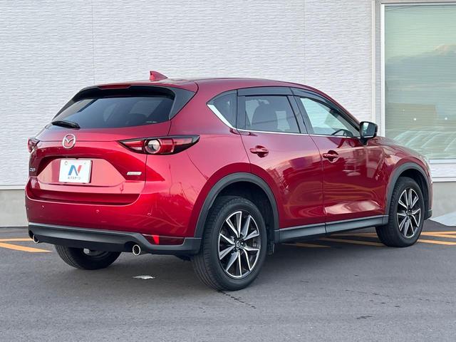 ＣＸ－５ ２５Ｓ　Ｌパッケージ　純正ＳＤナビ　バックカメラ　レーダークルーズ　禁煙車　レザーシート　ドラレコ　コーナーセンサー　ＬＥＤヘッド　ＥＴＣ　車線逸脱警報　オートライト　デュアルエアコン　純正１９インチアルミ（17枚目）