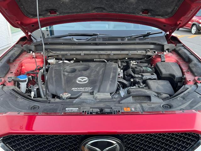 ＣＸ－５ ２５Ｓ　Ｌパッケージ　純正ＳＤナビ　バックカメラ　レーダークルーズ　禁煙車　レザーシート　ドラレコ　コーナーセンサー　ＬＥＤヘッド　ＥＴＣ　車線逸脱警報　オートライト　デュアルエアコン　純正１９インチアルミ（18枚目）