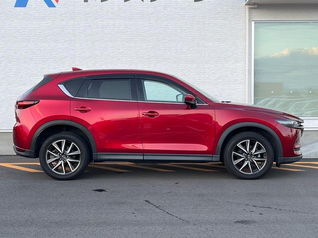 ＣＸ－５ ２５Ｓ　Ｌパッケージ　純正ＳＤナビ　バックカメラ　レーダークルーズ　禁煙車　レザーシート　ドラレコ　コーナーセンサー　ＬＥＤヘッド　ＥＴＣ　車線逸脱警報　オートライト　デュアルエアコン　純正１９インチアルミ（50枚目）