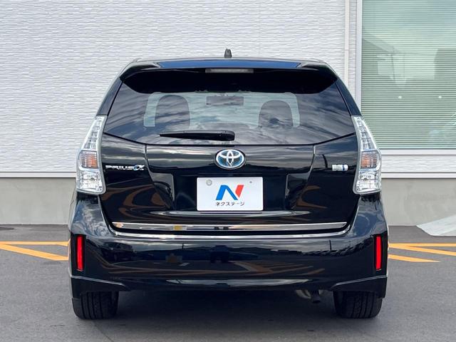 プリウスアルファ Sツーリングセレクション モデリスタエアロ SDナビ クルーズコントロール Bluetooth再生 ETC スマートキー オートエアコン ドアバイザー(15枚目)