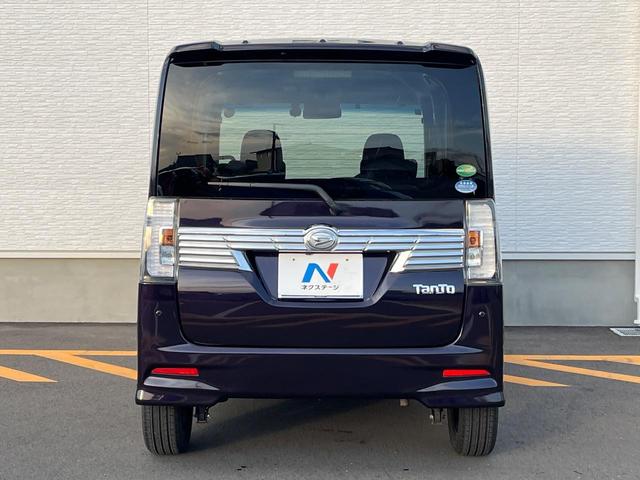 タント カスタムX トップエディションリミテッドSAIII 両側電動ドア 純正SDナビ 全周囲カメラ 衝突被害軽減システム 禁煙車 ハーフレザーシート シートヒーター ドラレコ コーナーセンサー LEDヘッド ETC オートライト オートエアコン(15枚目)