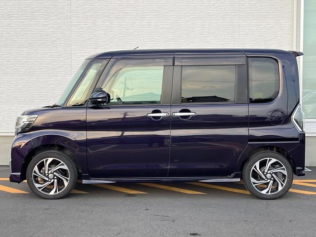 タント カスタムX トップエディションリミテッドSAIII 両側電動ドア 純正SDナビ 全周囲カメラ 衝突被害軽減システム 禁煙車 ハーフレザーシート シートヒーター ドラレコ コーナーセンサー LEDヘッド ETC オートライト オートエアコン(49枚目)