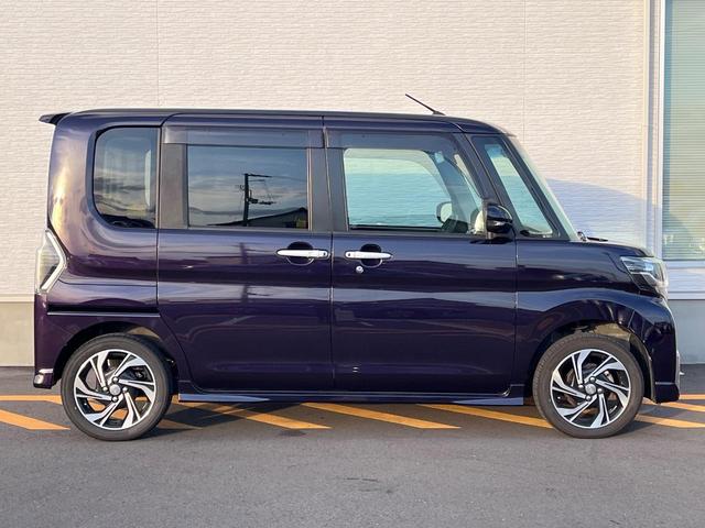 タント カスタムX トップエディションリミテッドSAIII 両側電動ドア 純正SDナビ 全周囲カメラ 衝突被害軽減システム 禁煙車 ハーフレザーシート シートヒーター ドラレコ コーナーセンサー LEDヘッド ETC オートライト オートエアコン(50枚目)