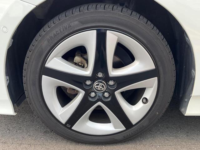 プリウス Aプレミアム ツーリングセレクション 純正ナビ バックカメラ 衝突被害軽減システム 100V電源 レーダークルーズ 禁煙車 レザーシート パワーシート コーナーセンサー スマートキー LEDヘッド ビルトインETC オートハイビーム(52枚目)