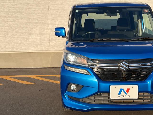 ソリオバンディット ハイブリッドMV 電動スライドドア 全周囲カメラ 純正SDナビ 衝突被害軽減システム 禁煙車 コーナーセンサー スマートキー LEDヘッド ビルトインETC 純正15インチアルミ オートライト オートエアコン(14枚目)