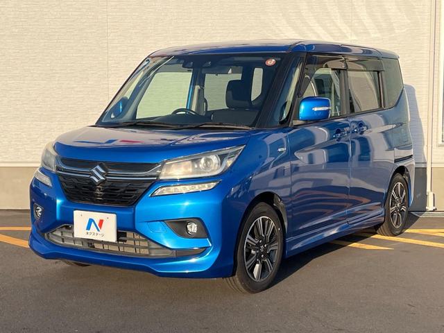 ソリオバンディット ハイブリッドMV 電動スライドドア 全周囲カメラ 純正SDナビ 衝突被害軽減システム 禁煙車 コーナーセンサー スマートキー LEDヘッド ビルトインETC 純正15インチアルミ オートライト オートエアコン(48枚目)