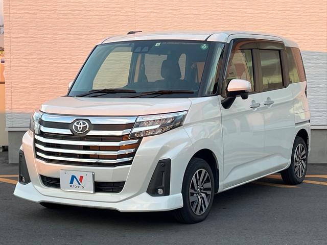 ルーミー カスタムＧ　純正ディスプレイオーディオ　両側電動ドア　全周囲カメラ　衝突被害軽減システム　レーダークルーズ　コーナーセンサー　スマートキー　ＬＥＤヘッド　ビルトインＥＴＣ　純正１４インチアルミ　オートハイビーム（41枚目）