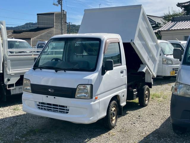 サンバートラック 　ダンプ　４ＷＤ　エアコン（4枚目）