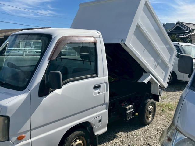 サンバートラック 　ダンプ　４ＷＤ　エアコン（5枚目）