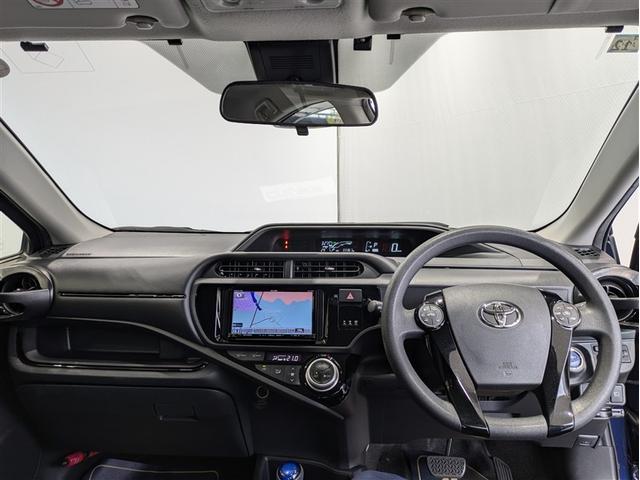 アクア Sスタイルブラック フルセグ メモリーナビ DVD再生 ミュージックプレイヤー接続可 バックカメラ 衝突被害軽減システム ETC ワンオーナー 記録簿 アイドリングストップ(6枚目)