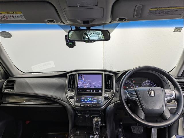 クラウン アスリートG 革シート フルセグ メモリーナビ DVD再生 ミュージックプレイヤー接続可 バックカメラ ETC ドラレコ HIDヘッドライト ワンオーナー(6枚目)