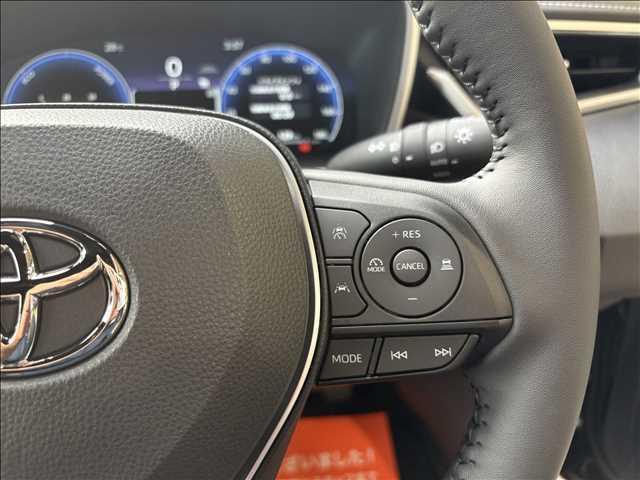カローラスポーツ ハイブリッドＧ　Ｚ　登録済未使用車　メーカー１０．５インチＤＡ　ＰＬＵＳ＋ドラレコ＋バックガイドモニター　ＴＳＳ　ＨＵＤ　Ｆ席シートヒーター　イルミネーテッドエントリーシステム　本革＋ブランノーブ　純正１８インチＡＷ（26枚目）