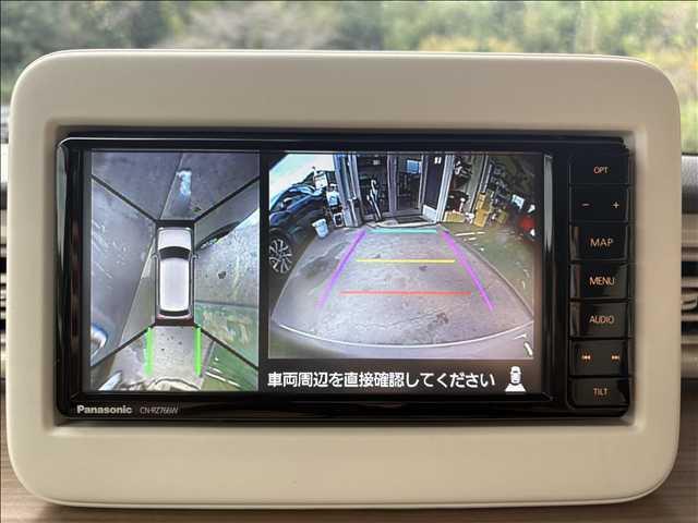 アルトラパン Ｘ　純正７インチＳＤナビ　ＢＴ／フルセグＴＶ　全方位モニター　Ｂカメラ　Ｆ席シートヒーター　ＨＩＤヘッドランプ　純正１４インチＡＷ　純正ドラレコ前後　ビルトインＥＴＣ　スマートキー（34枚目）