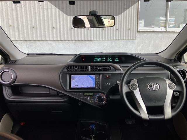 アクア G フルセグ メモリーナビ DVD再生 バックカメラ ETC ワンオーナー(6枚目)