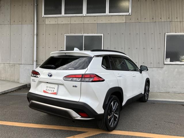 カローラクロス ハイブリッド Z フルセグ メモリーナビ DVD再生 バックカメラ 衝突被害軽減システム ETC LEDヘッドランプ ワンオーナー(4枚目)