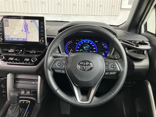 カローラクロス ハイブリッド Z フルセグ メモリーナビ DVD再生 バックカメラ 衝突被害軽減システム ETC LEDヘッドランプ ワンオーナー(5枚目)