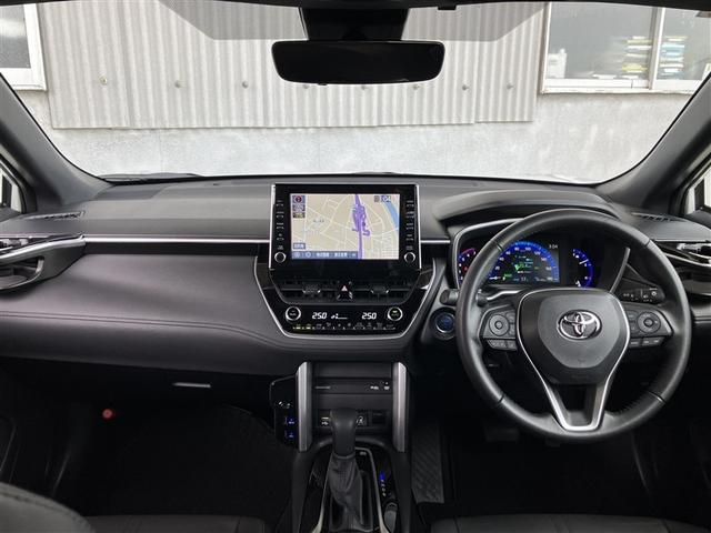 カローラクロス ハイブリッド Z フルセグ メモリーナビ DVD再生 バックカメラ 衝突被害軽減システム ETC LEDヘッドランプ ワンオーナー(6枚目)