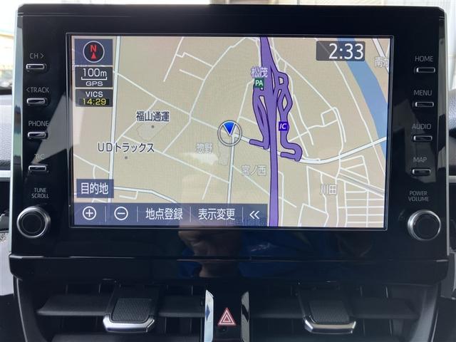 カローラクロス ハイブリッド Z フルセグ メモリーナビ DVD再生 バックカメラ 衝突被害軽減システム ETC LEDヘッドランプ ワンオーナー(7枚目)