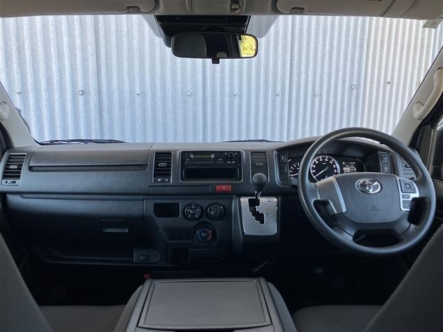 ハイエースバン ロングＤＸ　衝突被害軽減システム　乗車定員６人　ワンオーナー（6枚目）
