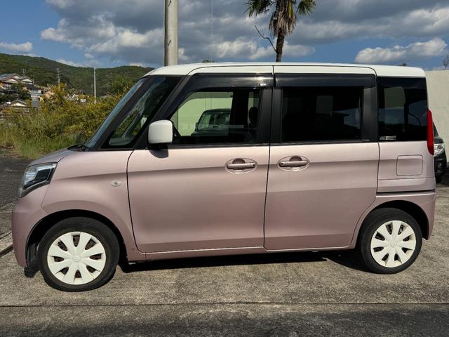 スペーシア Ｘ　レーダーブレーキサポート　プッシュスタートスマートキーフリーシステム　両側パワースライドドア　パナソニック製ナビ＆地デジフルセグＴＶ　カラーバックモニター　ＥＴＣ　リア三面プライバシーガラス　禁煙車（7枚目）