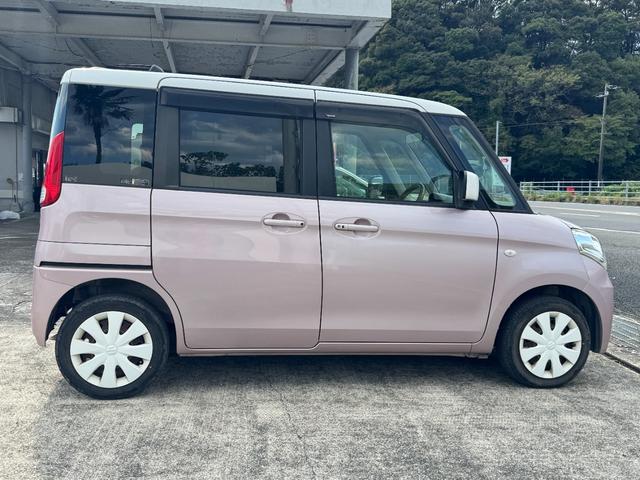 スペーシア Ｘ　レーダーブレーキサポート　プッシュスタートスマートキーフリーシステム　両側パワースライドドア　パナソニック製ナビ＆地デジフルセグＴＶ　カラーバックモニター　ＥＴＣ　リア三面プライバシーガラス　禁煙車（8枚目）