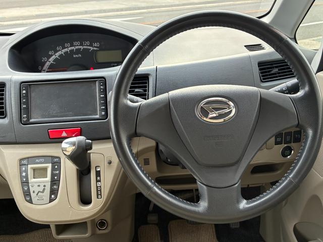 ムーヴ Xリミテッド スマートキー プッシュスタート 純正ナビ・TV バックカメラ 純正アルミホイール エコアイドル(4枚目)