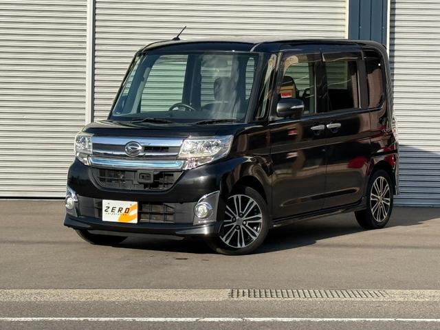 タント カスタムRS SA 純正ナビ フルセグ バックカメラ 後席モニター ETC 両側パワースライドドア オートライト LEDヘッドライト 衝突軽減ブレーキ 純正15インチアルミホイール(2枚目)