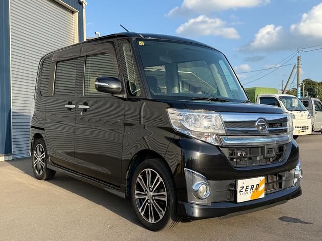 タント カスタムRS SA 純正ナビ フルセグ バックカメラ 後席モニター ETC 両側パワースライドドア オートライト LEDヘッドライト 衝突軽減ブレーキ 純正15インチアルミホイール(8枚目)