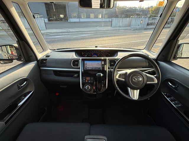 タント カスタムRS SA 純正ナビ フルセグ バックカメラ 後席モニター ETC 両側パワースライドドア オートライト LEDヘッドライト 衝突軽減ブレーキ 純正15インチアルミホイール(13枚目)