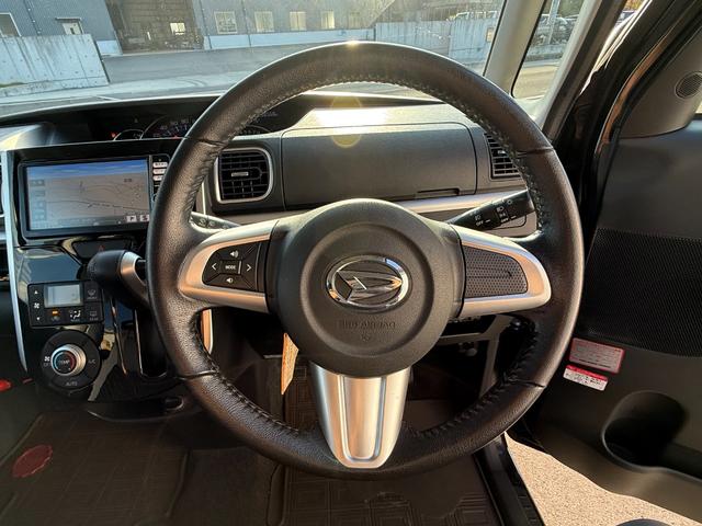 タント カスタムRS SA 純正ナビ フルセグ バックカメラ 後席モニター ETC 両側パワースライドドア オートライト LEDヘッドライト 衝突軽減ブレーキ 純正15インチアルミホイール(14枚目)