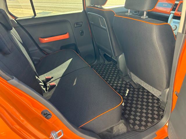 ハスラー Ｇターボ　純正ナビ　レーダーブレーキサポート　バックカメラ　Ｂｌｕｅｔｏｏｔｈ　ＥＴＣ　プッシュスタート　シートヒーター　アイドリングストップ　マット　バイザー（37枚目）