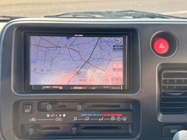 ハイゼットトラック ジャンボ 社外ナビ ワンセグTV 4WD ETC ミラー型ドラレコ キーレス マット バイザー 荷台マット ゲートプロテクター エアコン パワステ(22枚目)