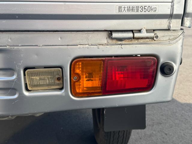 ハイゼットトラック ジャンボ 社外ナビ ワンセグTV 4WD ETC ミラー型ドラレコ キーレス マット バイザー 荷台マット ゲートプロテクター エアコン パワステ(37枚目)