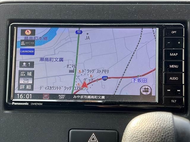 ワゴンＲ ハイブリッドＦＸ　セーフティーサポート　純正ＳＤナビ　フルセグ　ＢＴ　ＤＶＤ　スマートキーＸ２　Ｐスタート　Ａストップ　ＨＵＤ　シートヒーター　電格　オートライト　セキュリティアラーム　ＡＢＳ　ＳＲＳエアバッグ（3枚目）