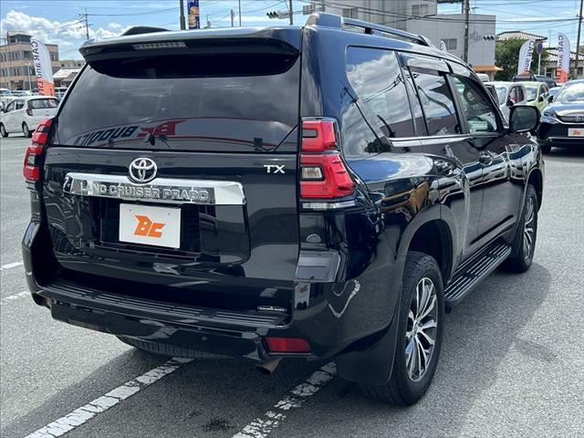 ランドクルーザープラド ＴＸ　Ｌパッケージ　後期　７人　サンルーフ　１９インチＡＷ　純正ＳＤナビ　フルセグ　ＢＴ　Ｂカメラ　ＥＴＣ　セーフティセンス　ＬＥＤ　クルコン　ステリモ　クリソナ　スマートキーＸ２　快適温熱シート　Ｐシート　Ａライト（13枚目）