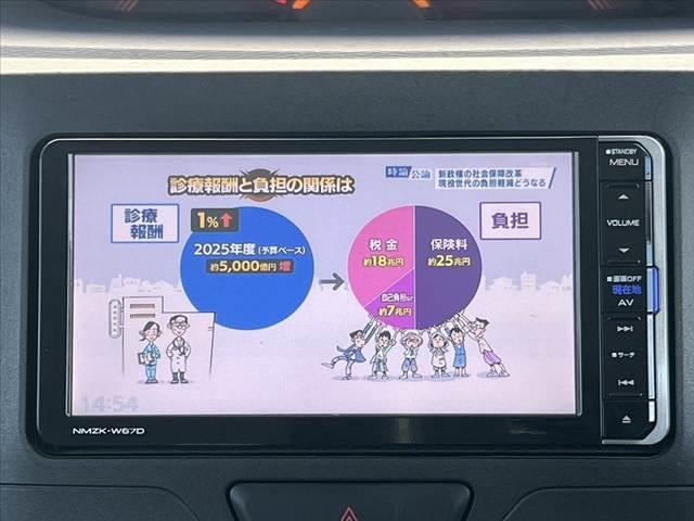 タント L SAIII 後期 車検整備付 純正SDナビ フルセグ DVD ブルートゥース Bカメラ リモコンキー ステリモ シートヒーター Aライト ヘッドライトレベライザー Aストップ ACシガーソケット 電格(3枚目)