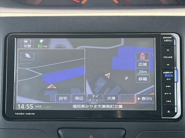 タント L SAIII 後期 車検整備付 純正SDナビ フルセグ DVD ブルートゥース Bカメラ リモコンキー ステリモ シートヒーター Aライト ヘッドライトレベライザー Aストップ ACシガーソケット 電格(5枚目)