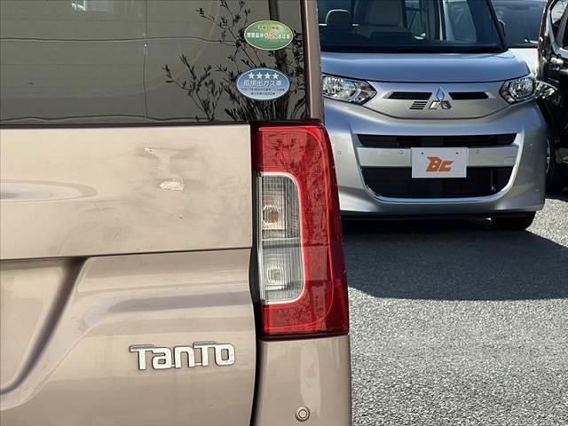 タント L SAIII 後期 車検整備付 純正SDナビ フルセグ DVD ブルートゥース Bカメラ リモコンキー ステリモ シートヒーター Aライト ヘッドライトレベライザー Aストップ ACシガーソケット 電格(45枚目)