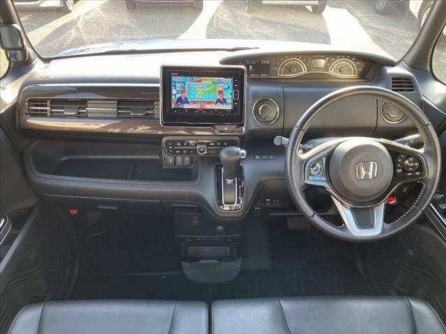 Ｎ－ＢＯＸカスタム Ｇ・Ｌターボホンダセンシング　中期　純正ＳＤナビ　フルセグ　ＢＴ　ＤＶＤ　両側パワスラ　Ｂカメラ　ＥＴＣ　スマートキーＸ２　ステリモ　クルコン　ＬＥＤヘッド　Ａハイビーム　Ａストップ　電格　ＵＳＢポートＸ２　クリソナ（2枚目）