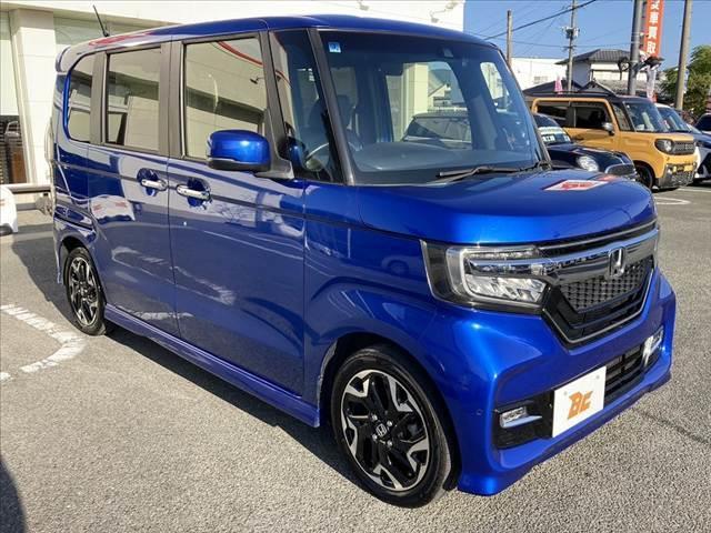 Ｎ－ＢＯＸカスタム Ｇ・Ｌターボホンダセンシング　中期　純正ＳＤナビ　フルセグ　ＢＴ　ＤＶＤ　両側パワスラ　Ｂカメラ　ＥＴＣ　スマートキーＸ２　ステリモ　クルコン　ＬＥＤヘッド　Ａハイビーム　Ａストップ　電格　ＵＳＢポートＸ２　クリソナ（10枚目）